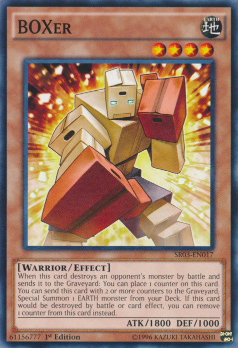 BOXer [SR03-EN017] Common | Jomio and Rueliete's Cards and Comics