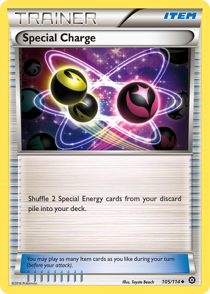 Special Charge (105/114) [XY: Steam Siege] | Jomio and Rueliete's Cards and Comics