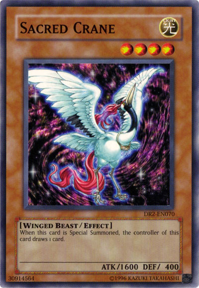 Sacred Crane [DR2-EN070] Common | Jomio and Rueliete's Cards and Comics