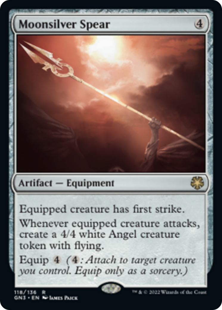 Moonsilver Spear [Game Night: Free-for-All] | Jomio and Rueliete's Cards and Comics