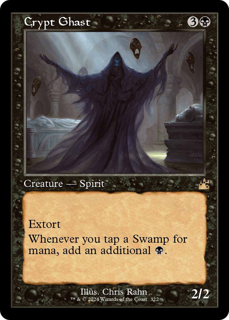 Crypt Ghast (Retro Frame) [Ravnica Remastered] | Jomio and Rueliete's Cards and Comics