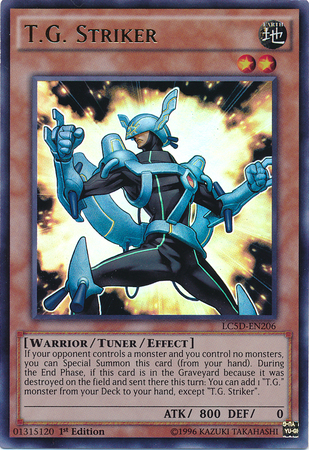 T.G. Striker [LC5D-EN206] Ultra Rare | Jomio and Rueliete's Cards and Comics