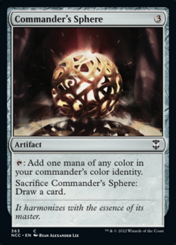 Commander's Sphere [Streets of New Capenna Commander] | Jomio and Rueliete's Cards and Comics