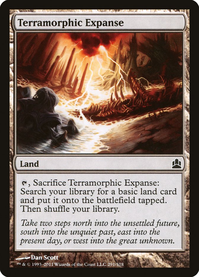 Terramorphic Expanse [Commander 2011] | Jomio and Rueliete's Cards and Comics