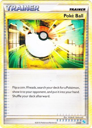 Poke Ball (23/30) [HeartGold & SoulSilver: Trainer Kit - Gyarados] | Jomio and Rueliete's Cards and Comics