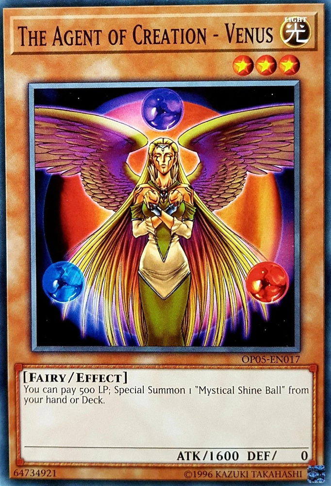 The Agent of Creation - Venus [OP05-EN017] Common | Jomio and Rueliete's Cards and Comics