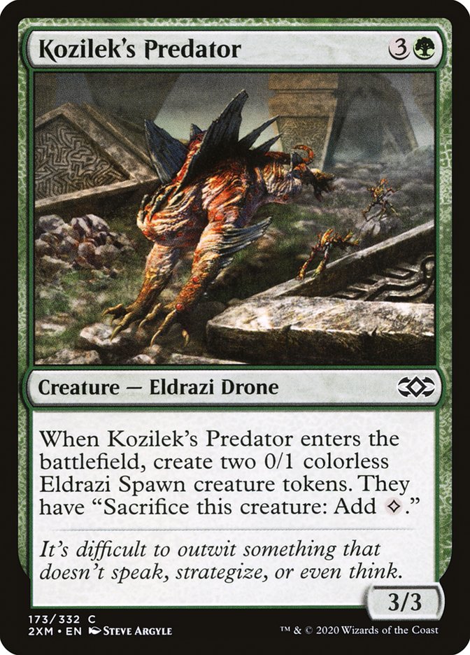 Kozilek's Predator [Double Masters] | Jomio and Rueliete's Cards and Comics