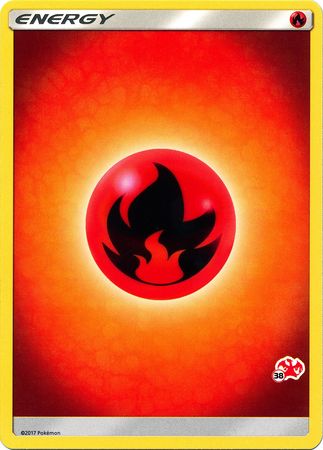 Fire Energy (Charizard Stamp #38) [Battle Academy 2020] | Jomio and Rueliete's Cards and Comics