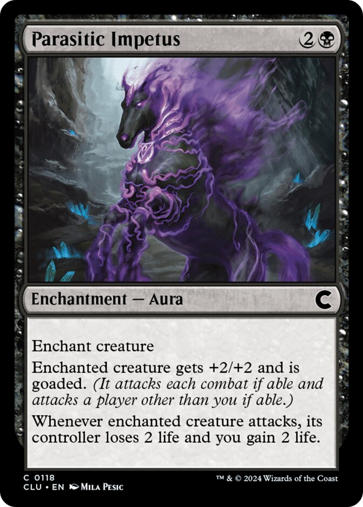 Parasitic Impetus [Ravnica: Clue Edition] | Jomio and Rueliete's Cards and Comics