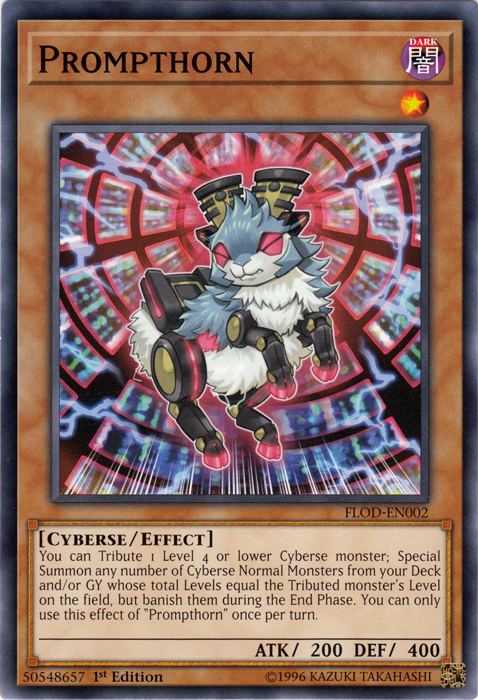 Prompthorn [FLOD-EN002] Common | Jomio and Rueliete's Cards and Comics