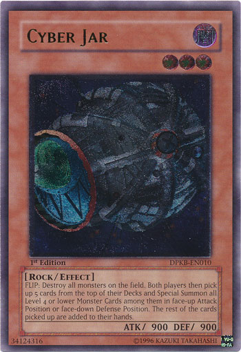 Cyber Jar [DPKB-EN010] Ultimate Rare | Jomio and Rueliete's Cards and Comics