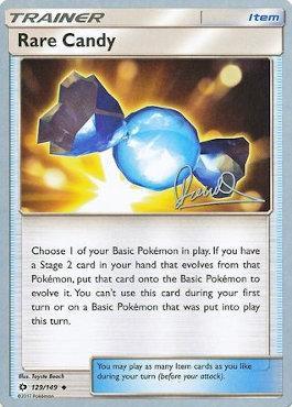Rare Candy (129/149) (Infinite Force - Diego Cassiraga) [World Championships 2017] | Jomio and Rueliete's Cards and Comics