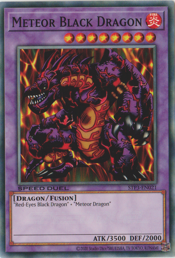 Meteor Black Dragon [STP3-EN021] Common | Jomio and Rueliete's Cards and Comics