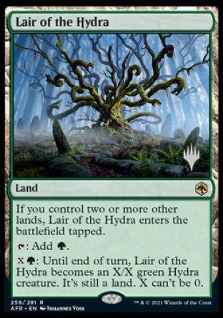 Lair of the Hydra (Promo Pack) [Dungeons & Dragons: Adventures in the Forgotten Realms Promos] | Jomio and Rueliete's Cards and Comics