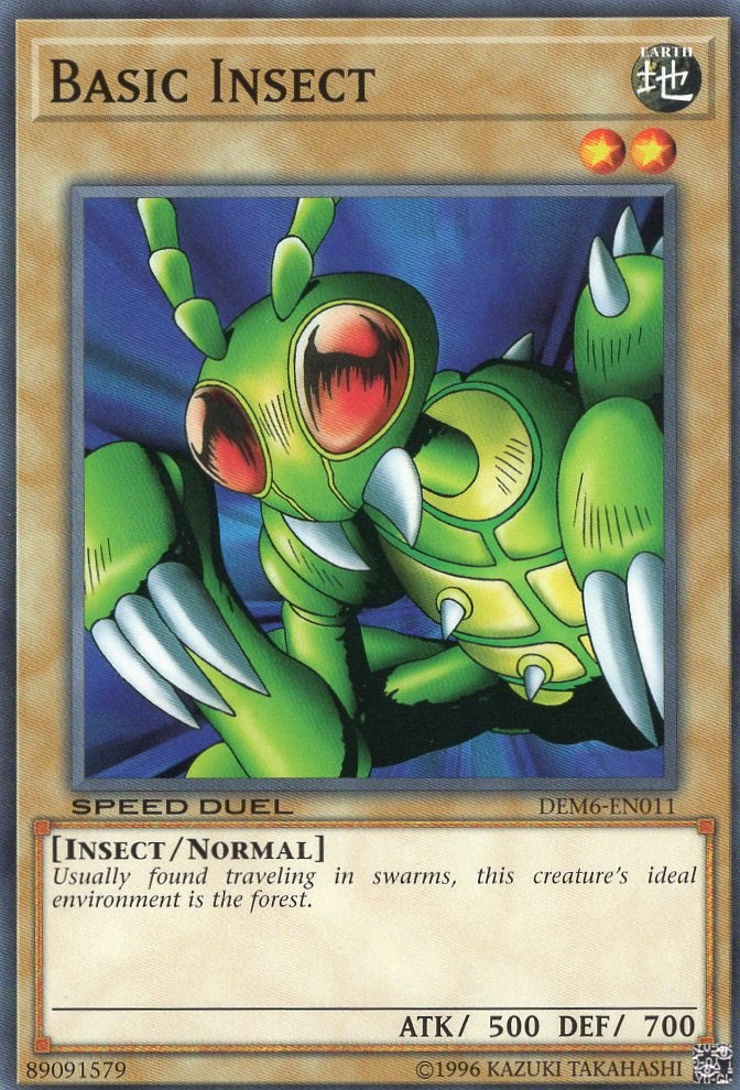 Basic Insect [DEM6-EN011] Common | Jomio and Rueliete's Cards and Comics