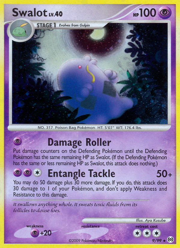 Swalot (9/99) [Platinum: Arceus] | Jomio and Rueliete's Cards and Comics