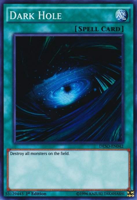Dark Hole [DESO-EN042] Super Rare | Jomio and Rueliete's Cards and Comics
