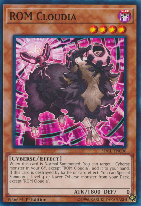 ROM Cloudia [SDCL-EN006] Common | Jomio and Rueliete's Cards and Comics