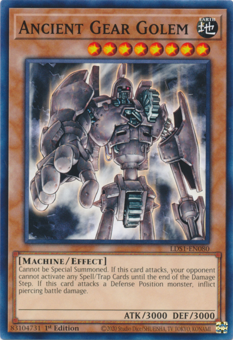 Ancient Gear Golem [LDS1-EN080] Common | Jomio and Rueliete's Cards and Comics