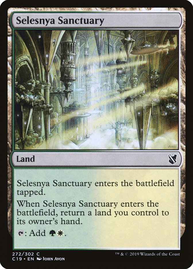Selesnya Sanctuary [Commander 2019] | Jomio and Rueliete's Cards and Comics