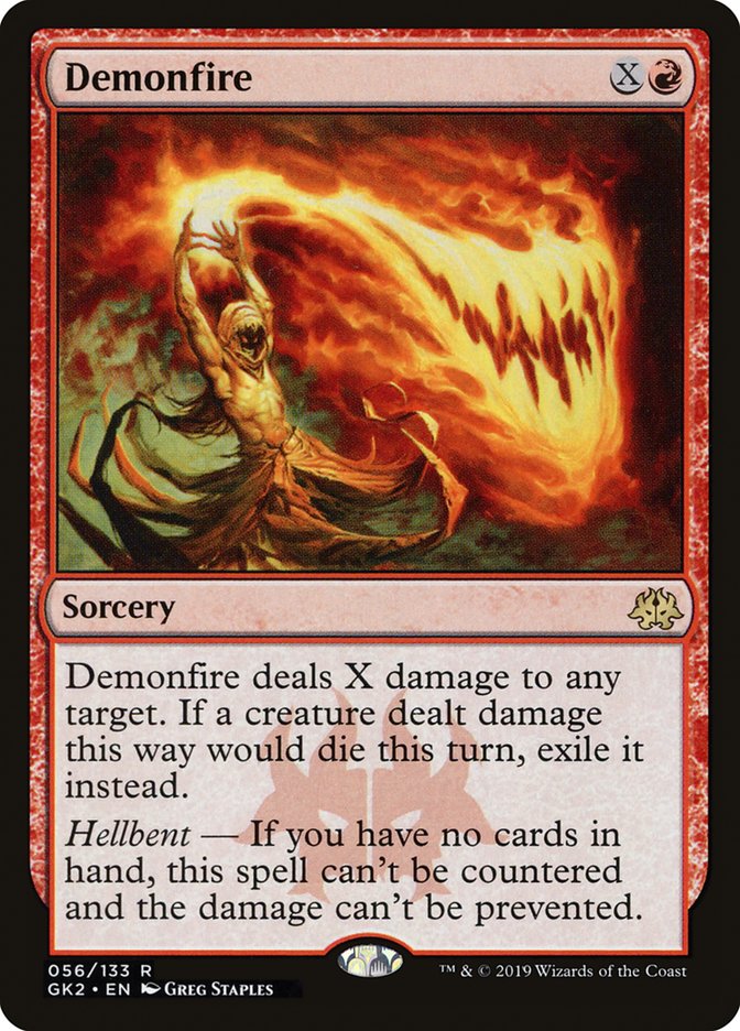 Demonfire [Ravnica Allegiance Guild Kit] | Jomio and Rueliete's Cards and Comics