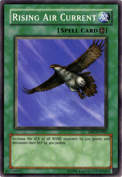 Rising Air Current [DB1-EN062] Common | Jomio and Rueliete's Cards and Comics