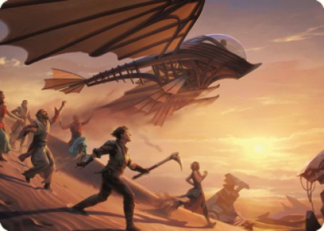 Take Flight Art Card [The Brothers' War Art Series] | Jomio and Rueliete's Cards and Comics