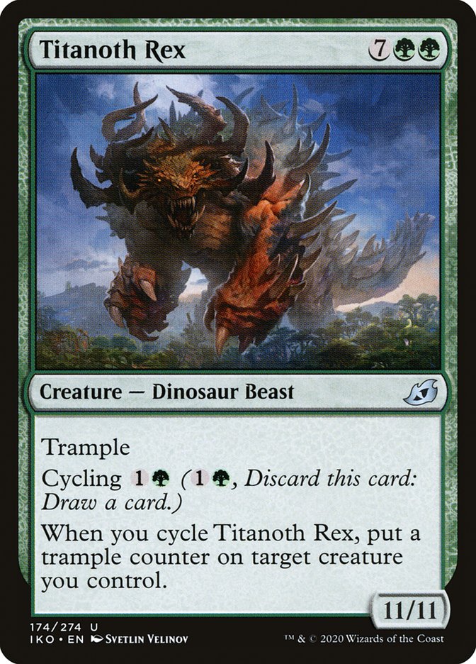 Titanoth Rex [Ikoria: Lair of Behemoths] | Jomio and Rueliete's Cards and Comics