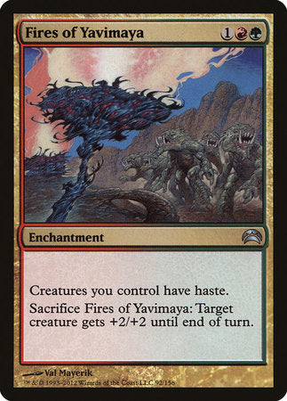 Fires of Yavimaya [Planechase 2012] | Jomio and Rueliete's Cards and Comics