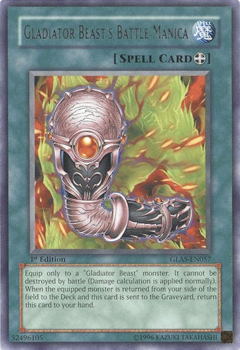 Gladiator Beast's Battle Gladius [GLAS-EN056] Common | Jomio and Rueliete's Cards and Comics