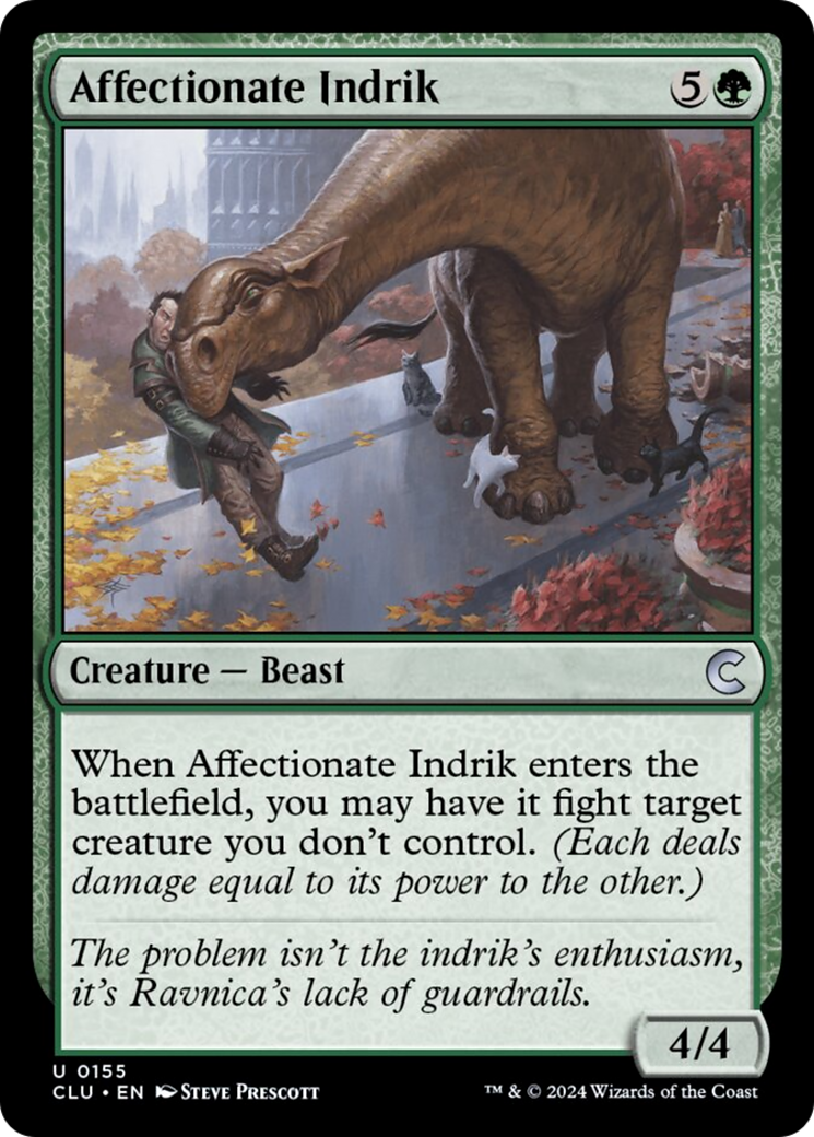 Affectionate Indrik [Ravnica: Clue Edition] | Jomio and Rueliete's Cards and Comics