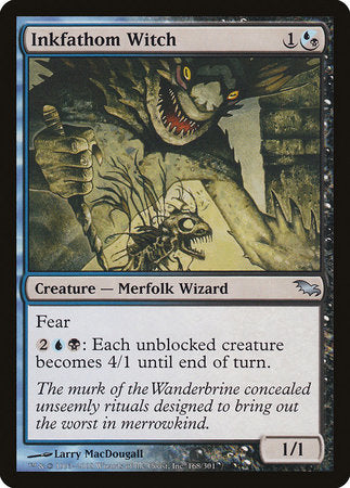 Inkfathom Witch [Shadowmoor] | Jomio and Rueliete's Cards and Comics