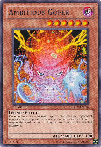 Ambitious Gofer [DREV-EN036] Rare | Jomio and Rueliete's Cards and Comics