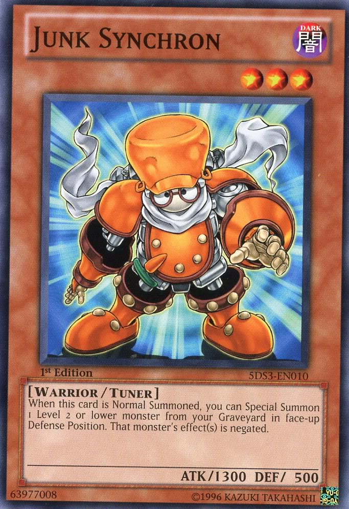 Junk Synchron [5DS3-EN010] Common | Jomio and Rueliete's Cards and Comics