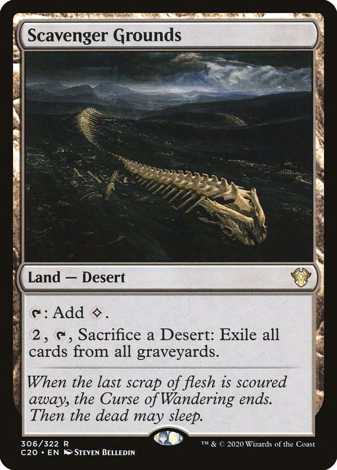 Scavenger Grounds [Commander 2020] | Jomio and Rueliete's Cards and Comics