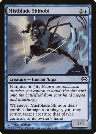 Mistblade Shinobi [Planechase 2012] | Jomio and Rueliete's Cards and Comics