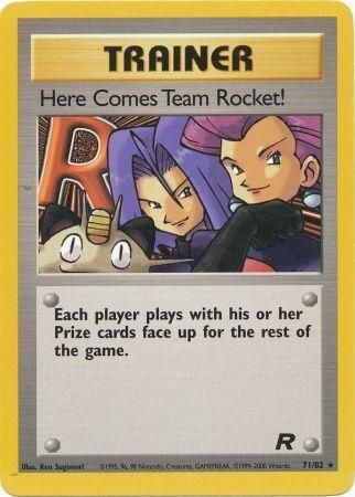 Here Comes Team Rocket! (71/82) [Team Rocket Unlimited] | Jomio and Rueliete's Cards and Comics
