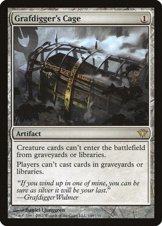 Grafdigger's Cage [Dark Ascension] | Jomio and Rueliete's Cards and Comics