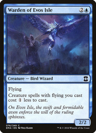 Warden of Evos Isle [Eternal Masters] | Jomio and Rueliete's Cards and Comics