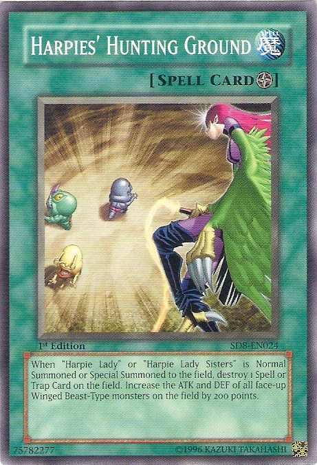 Harpies' Hunting Ground [SD8-EN024] Common | Jomio and Rueliete's Cards and Comics