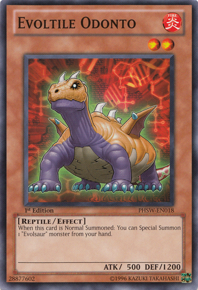 Evoltile Odonto [PHSW-EN018] Common | Jomio and Rueliete's Cards and Comics