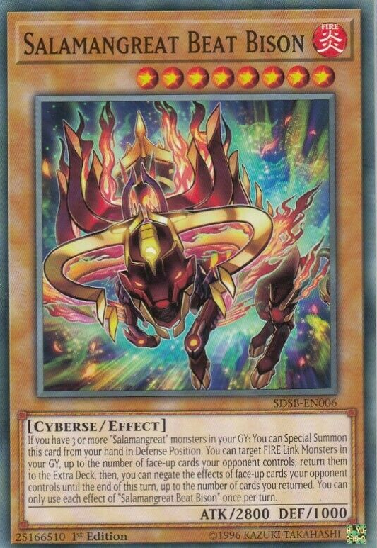 Salamangreat Beat Bison [SDSB-EN006] Common | Jomio and Rueliete's Cards and Comics
