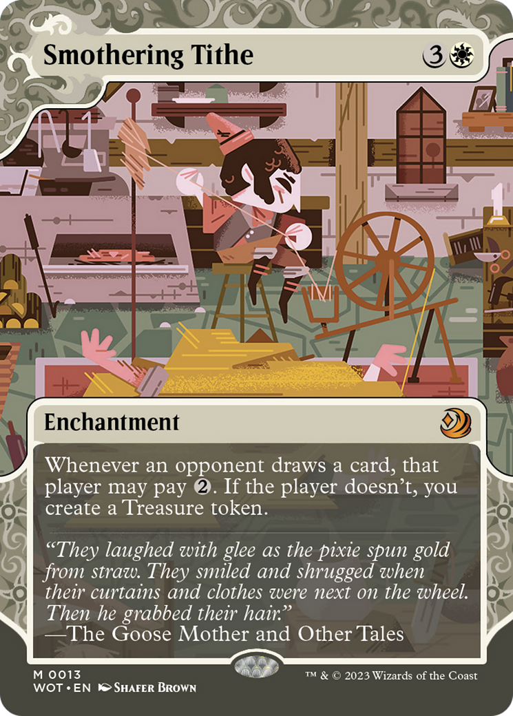 Smothering Tithe [Wilds of Eldraine: Enchanting Tales] | Jomio and Rueliete's Cards and Comics