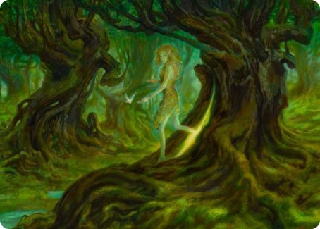 Neverwinter Dryad Art Card [Dungeons & Dragons: Adventures in the Forgotten Realms Art Series] | Jomio and Rueliete's Cards and Comics