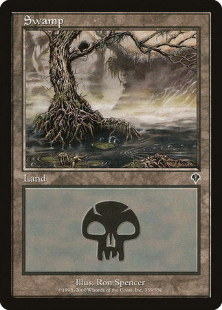 Swamp (339) [Invasion] | Jomio and Rueliete's Cards and Comics