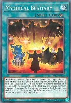 Mythical Bestiary [OP10-EN024] Common | Jomio and Rueliete's Cards and Comics