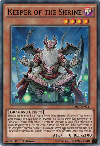 Keeper of the Shrine [CORE-EN024] Common | Jomio and Rueliete's Cards and Comics