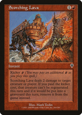 Scorching Lava [Invasion] | Jomio and Rueliete's Cards and Comics