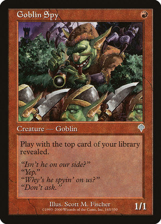 Goblin Spy [Invasion] | Jomio and Rueliete's Cards and Comics