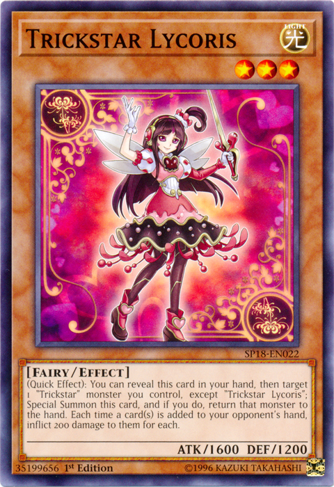 Trickstar Lycoris [SP18-EN022] Common | Jomio and Rueliete's Cards and Comics